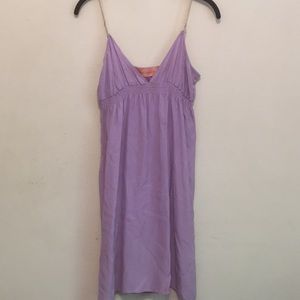 Morgan Oakley purple Silk Slip Dress XS/S